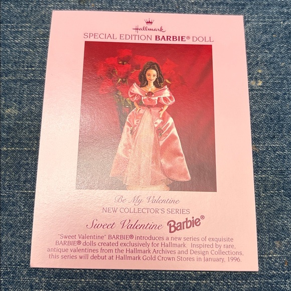 Vintage‎ 1995 Holiday Barbie Hallmark Keepsake Christmas Ornament #3 in Box - Picture 14 of 14